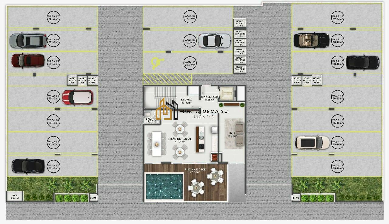 Apartamento à venda com 3 quartos, 103m² - Foto 7