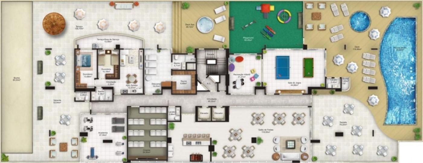 Apartamento à venda com 4 quartos, 300m² - Foto 7