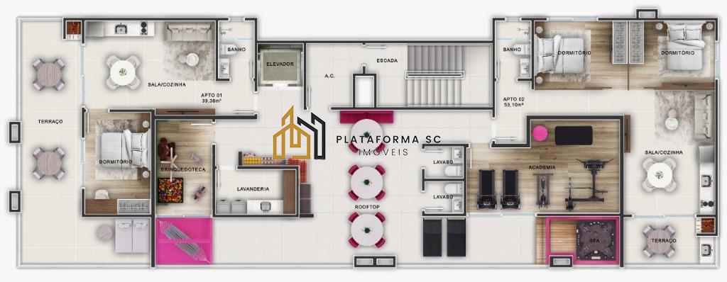 Apartamento à venda com 1 quarto, 35m² - Foto 10