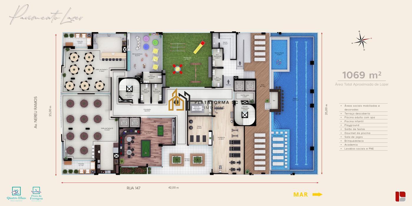 Apartamento à venda com 3 quartos, 130m² - Foto 26