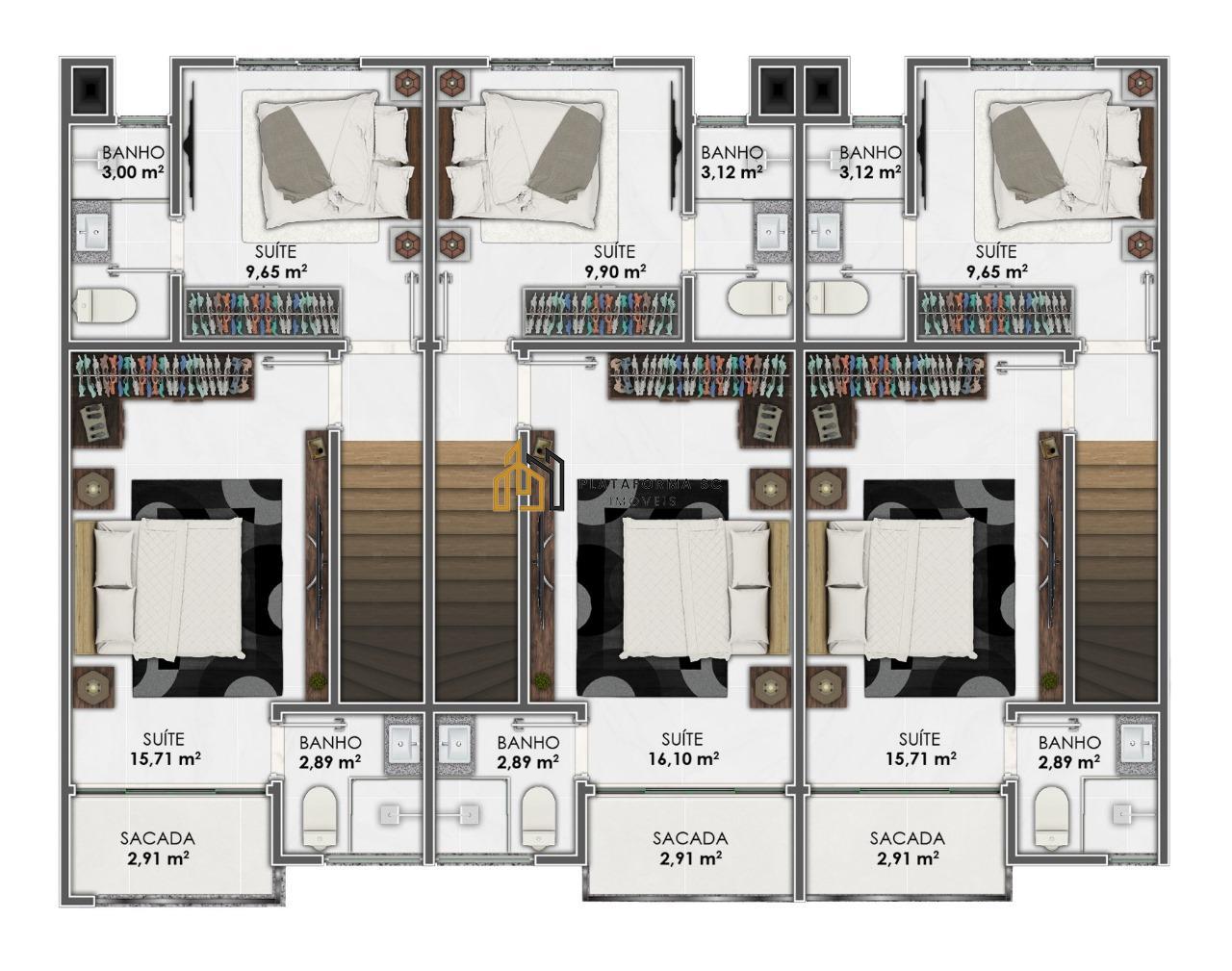 Sobrado à venda com 2 quartos, 86m² - Foto 7